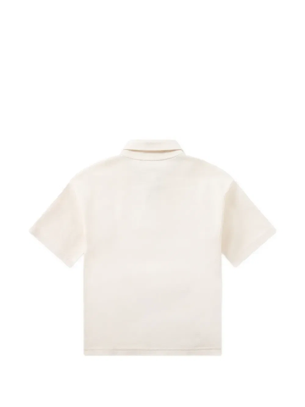 Поло с короткими рукавами Lacoste Kids, бежевый — фото 2