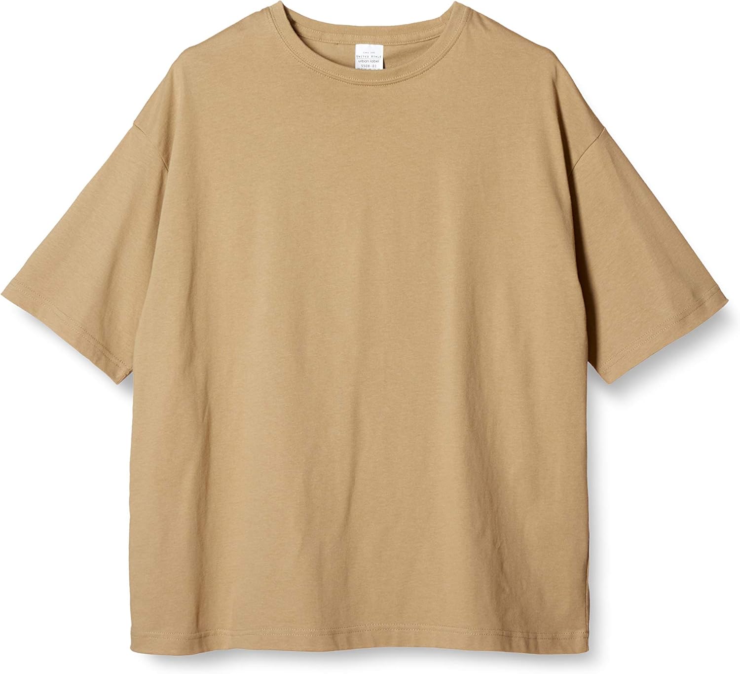 

Мужская футболка United Athle 550801 Big Silhouette, плотность ткани 5,6 унций, песочный/хаки