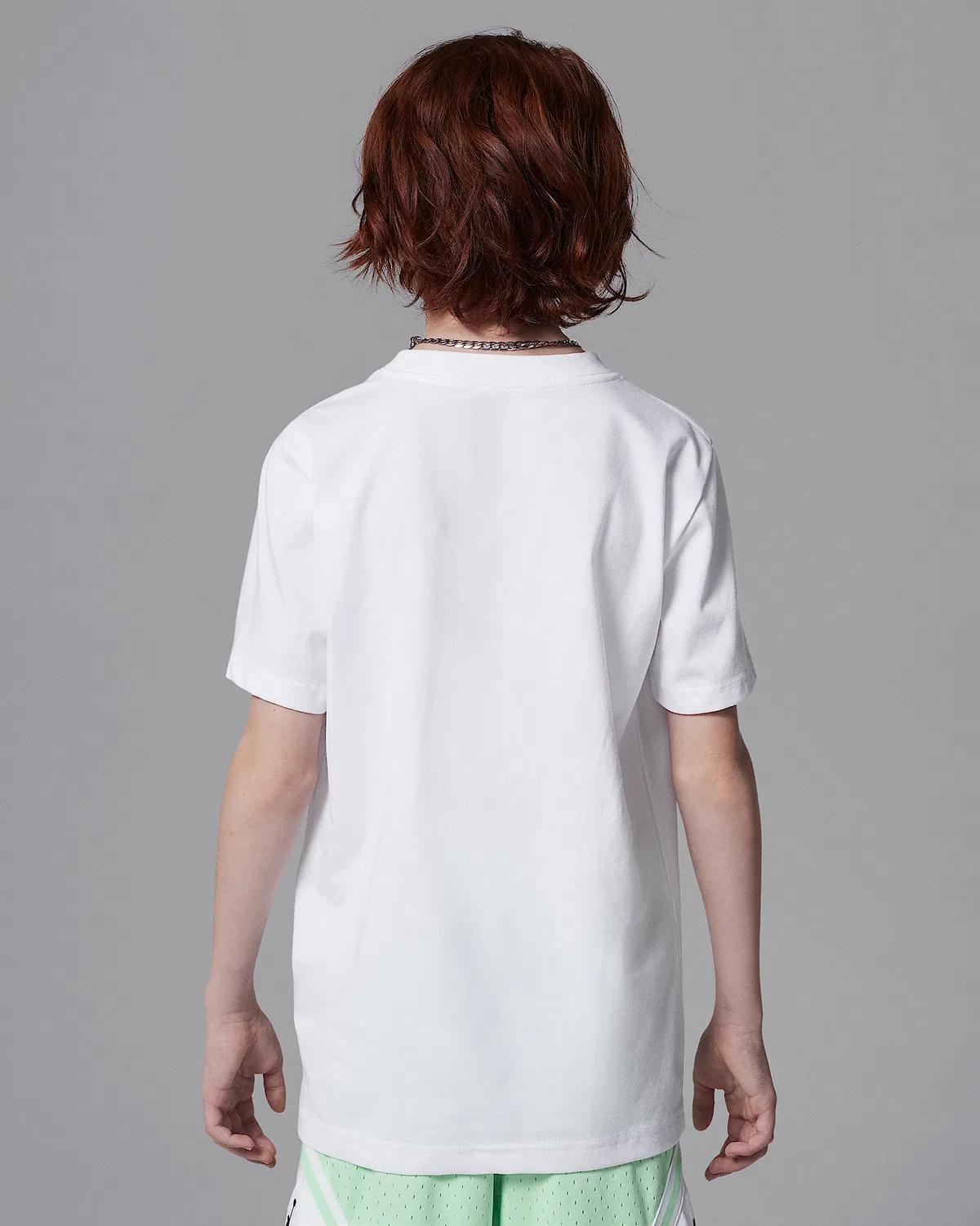 Детская футболка Dri-FIT Core T-Shirt Jordan Sport, White — фото 2
