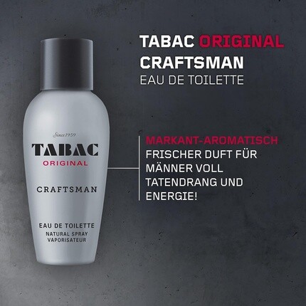 Туалетная вода Craftsman для мужчин, 50 мл, натуральный спрей, Tabac Original — фото 2