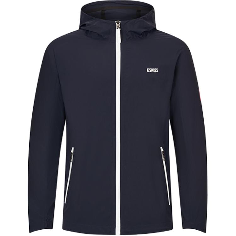 

K·SWISS Куртка KSWISS FW24 Мужская Спокойный Синий, Tranquil Night Blue