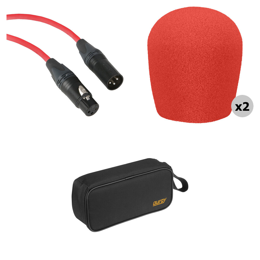 

Ветрозащита для микрофона B&H Photo Video Performance Microphone Windscreen & XLR Cable ID