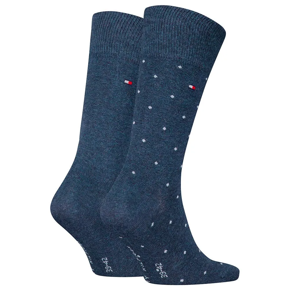 Носки Tommy Hilfiger 701230780 2 pairs, синий — фото 2