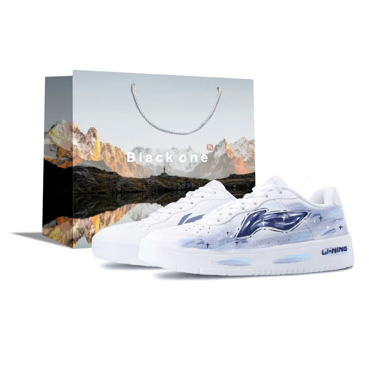 

Лодки Pontoon Сновидческое звездное небо Износостойкие Легкие Противоскользящие Кроссовки Low top Skateboard Unisex LINING, голубой