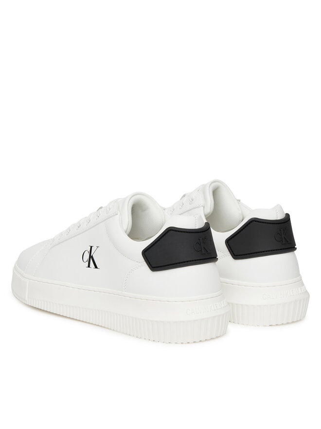 Кроссовки Chunky Cupsole Ru Patch Lth YM0YM01296 Calvin Klein Jeans, белый — фото 3