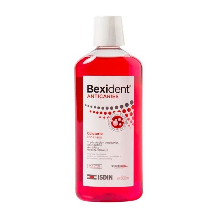 

Ополаскиватель для рта Bexident Anticaries Colutorio Isdin, 500 ml