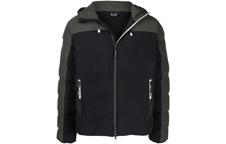 Пуховик EMPORIO ARMANI черный