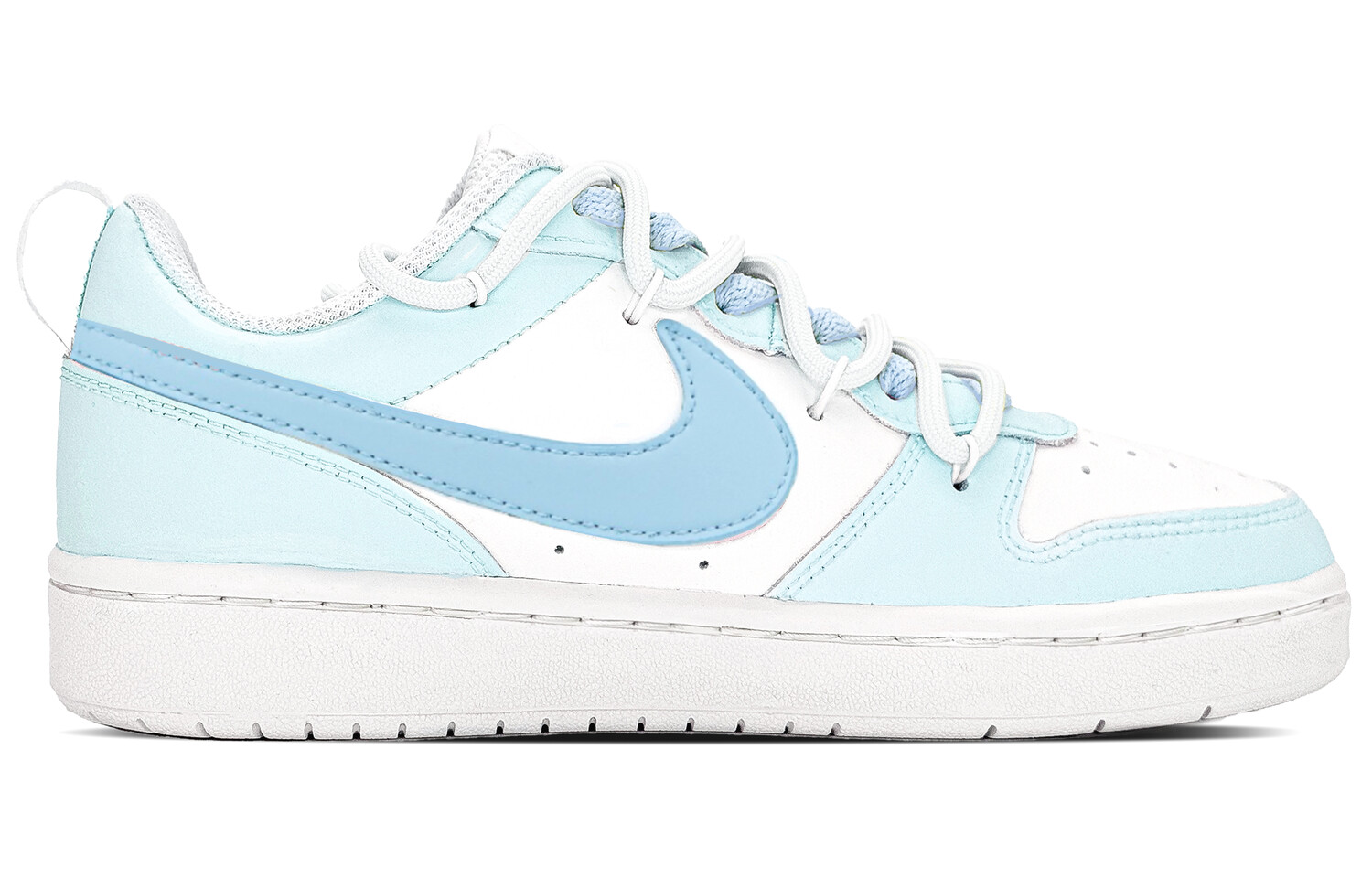 

Кроссовки Nike Court Borough Skateboard Shoes Women's Low-Top Blue, Синий, Кроссовки Nike Court Borough Skateboard Shoes Women's Low-Top Blue