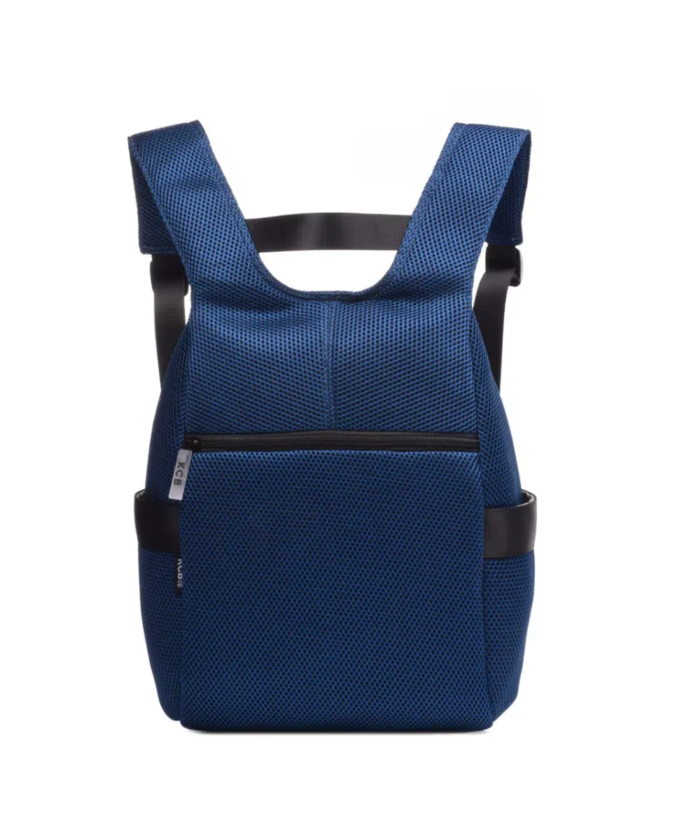 

Средний противоугонный рюкзак унисекс в цвете джинсов с 3D-эффектом Kcb, цвет Azul Índigo