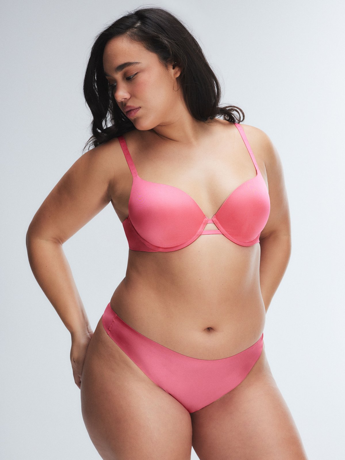

Бюстгальтер-футболка Savage X Fenty Microfiber, цвет Acacia Pink