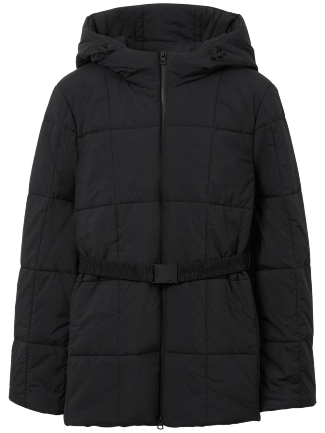 

Burberry пуховик с длинными рукавами, черный