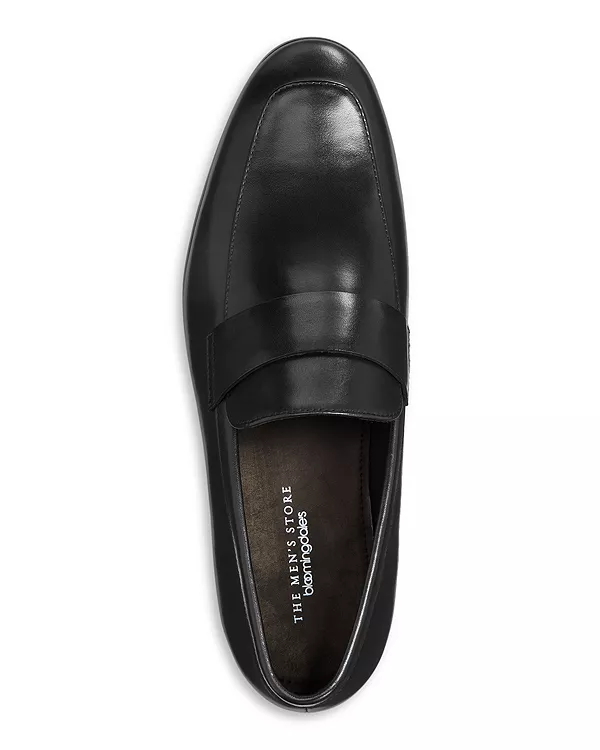 Мужские классические лоферы без шнурков - эксклюзив The Men'S Store At Bloomingdale'S, черный — фото 2