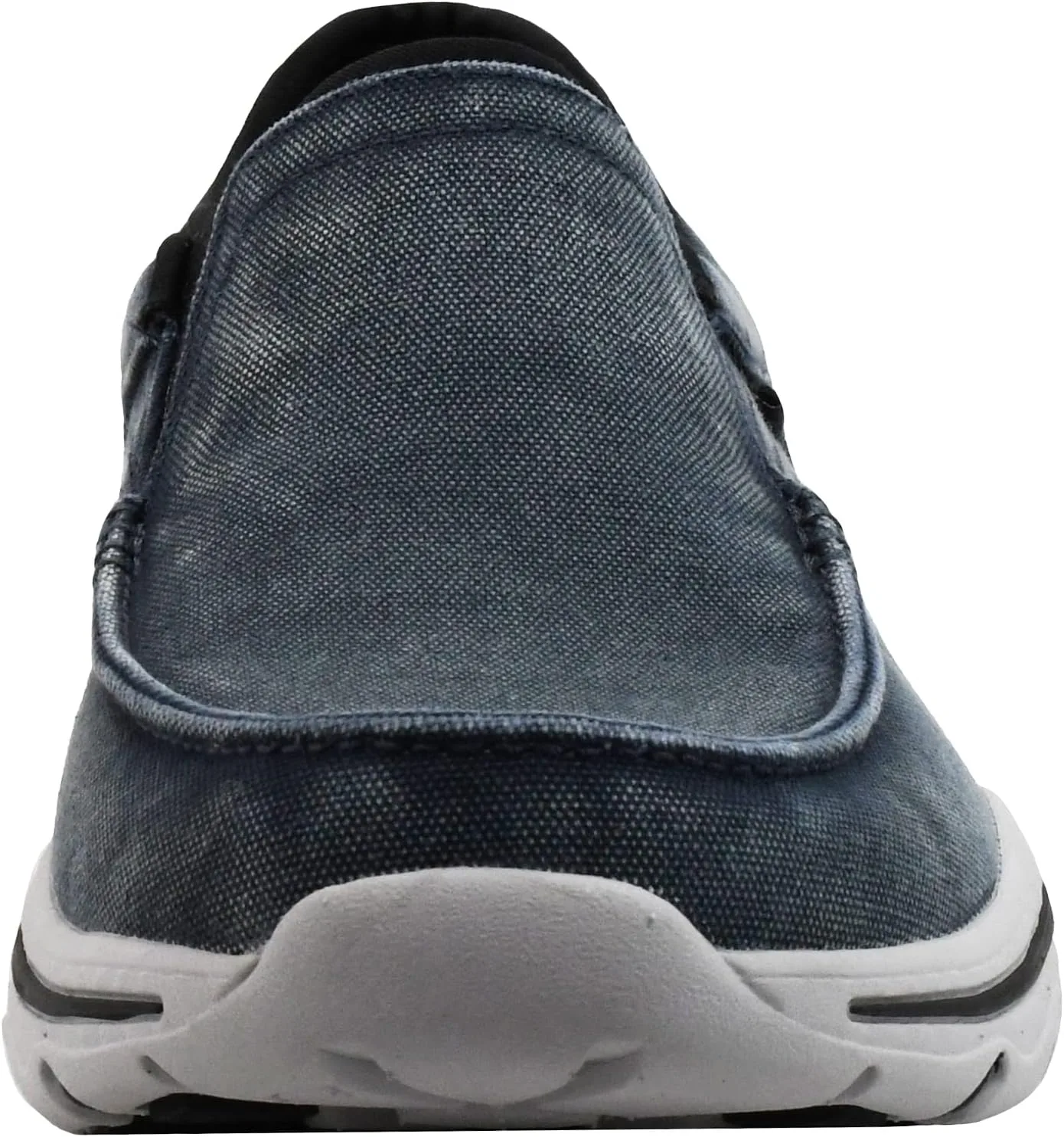 Мужские кроссовки Skechers Creston Moseco свободного кроя, черный/темно-синий — фото 2