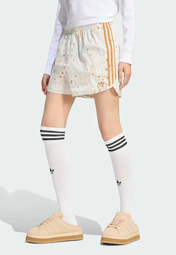 Спортивные штаны Adidas Originals Summer Glow AOP Tracksuit Bottoms, мультиколор-ржаво-оранжевый