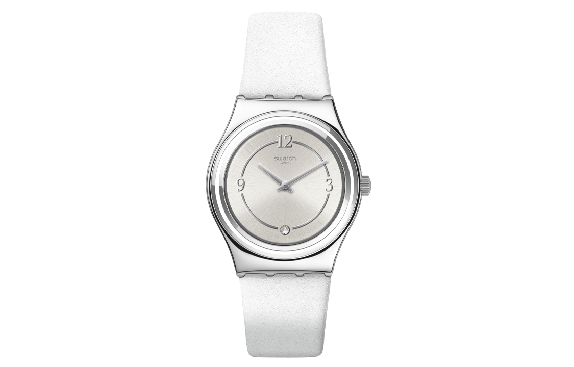 

SWATCH Часы Women's 33mm Silver Watch YLS213