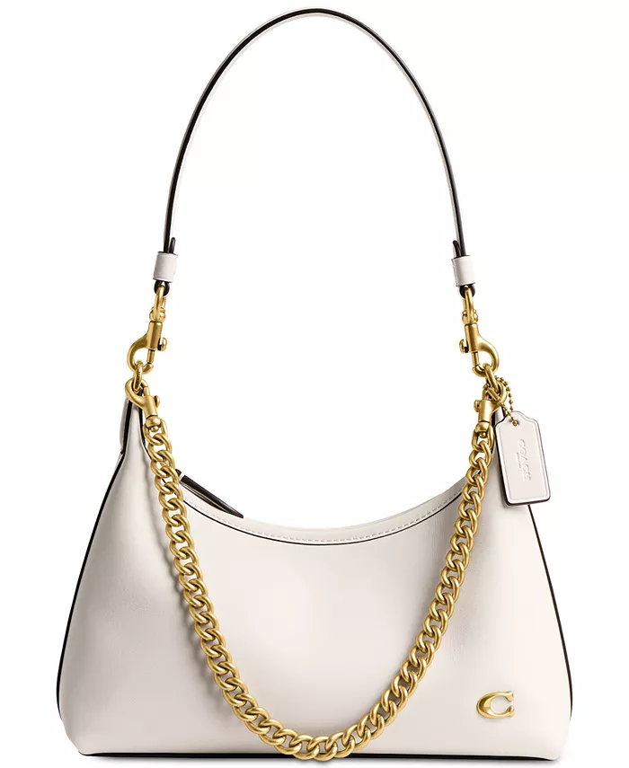 

Сумка через плечо Juliet Small 25 из гладкой кожи COACH, белый