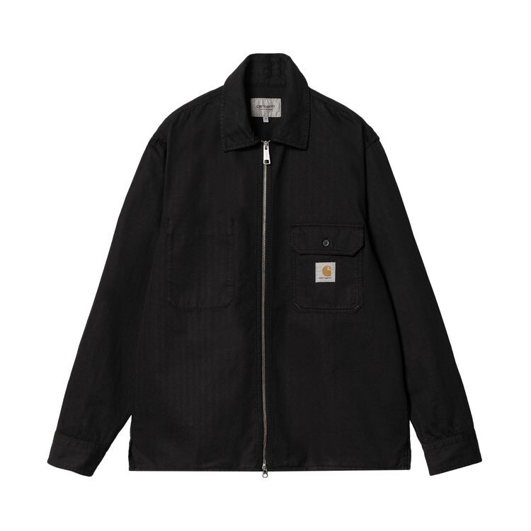 

Куртка Carhartt WIP Rainer Shirt Jacket Black, черный