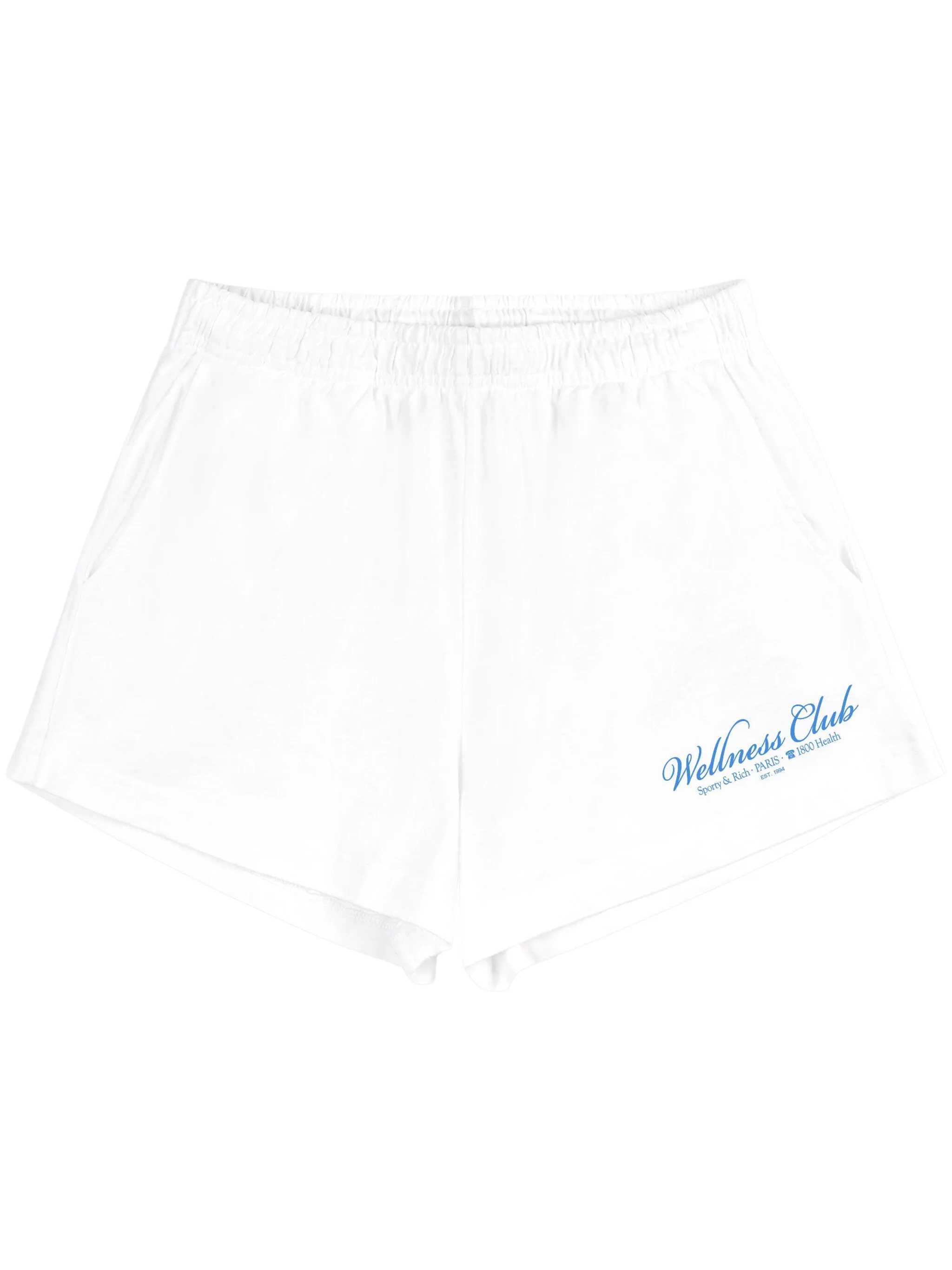 

Шорты 1800 Health Disco из джерси Sporty & Rich, белый