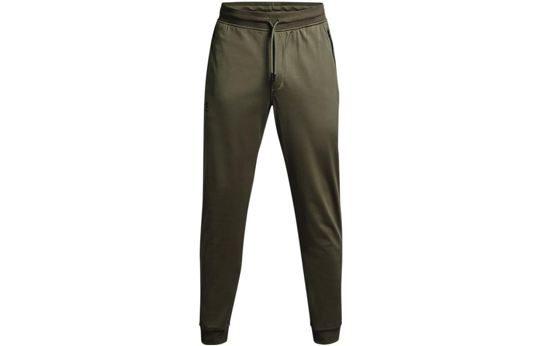 

Трикотажные спортивные брюки мужские, цвет морской волны Under Armour, Marine Green