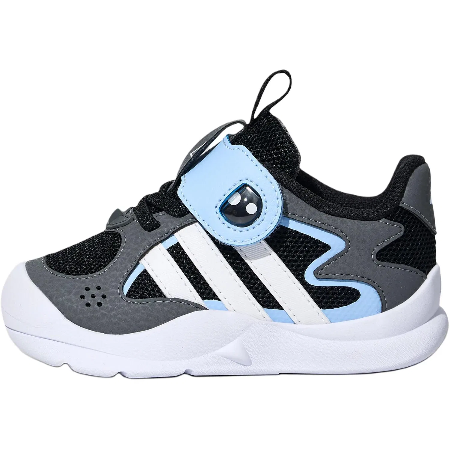 Кроссовки для малышей Adidas Black Gray White