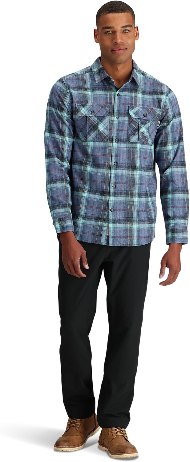 

Лонгслив Royal Robbins Lost Coast Flannel Plaid Long Sleeve, цвет Sea Westport Plaid