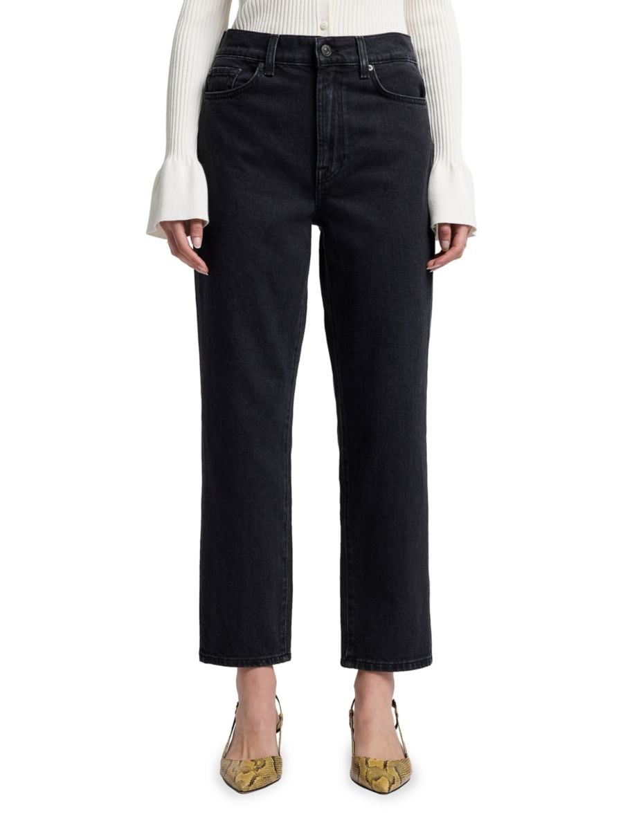 

Джинсы Logan Stovepipe 7 For All Mankind, цвет Thunder
