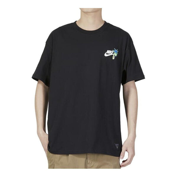 

Футболка Nike Logo Sunshine T-shirt 'Black', черный