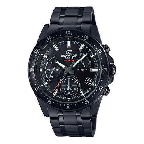 

Часы Men's CASIO Edifice Watch Mens Black Analog, черный