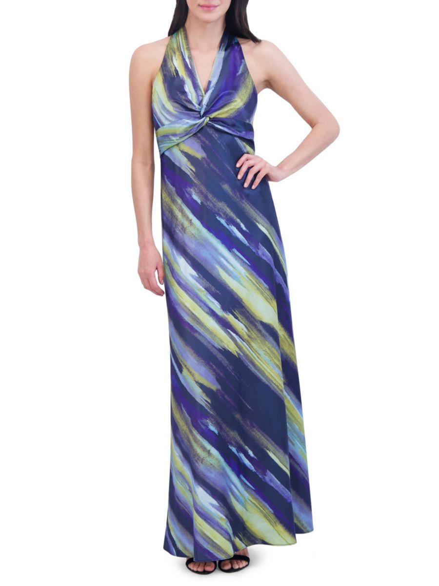 

Платье макси с абстрактным принтом Vince Camuto, цвет Navy Multicolor