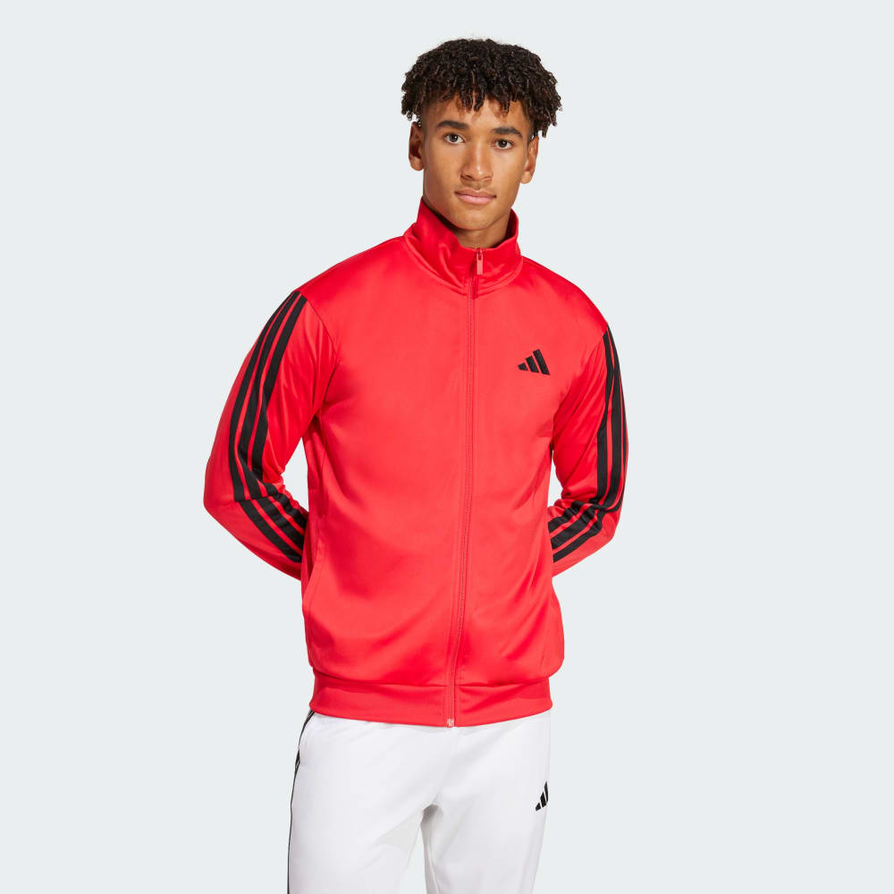

Спортивный костюм Adidas 3-Stripes Tricot Regular Track Jacket, цвет Pure Ruby