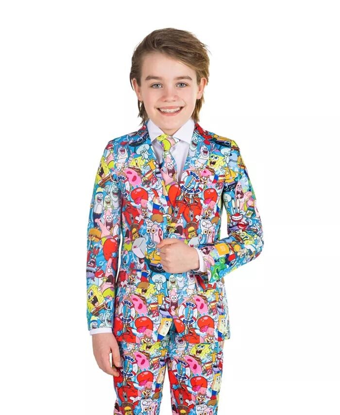 

Комплект облегающего костюма SpongeBob Frenzy для малышей и маленьких мальчиков OppoSuits