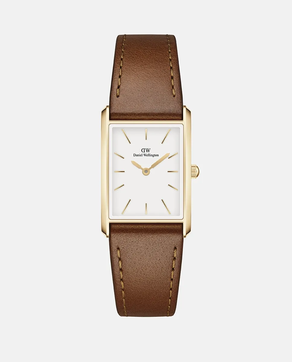

Женские часы The Bound DW00100696 из коричневой кожи Daniel Wellington, коричневый