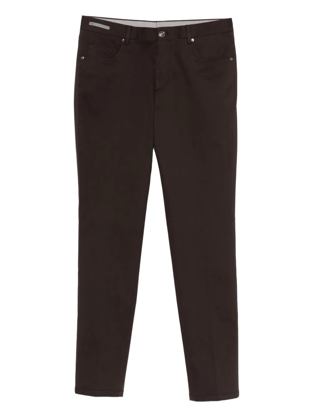

Хлопковые брюки Corneliani, коричневый