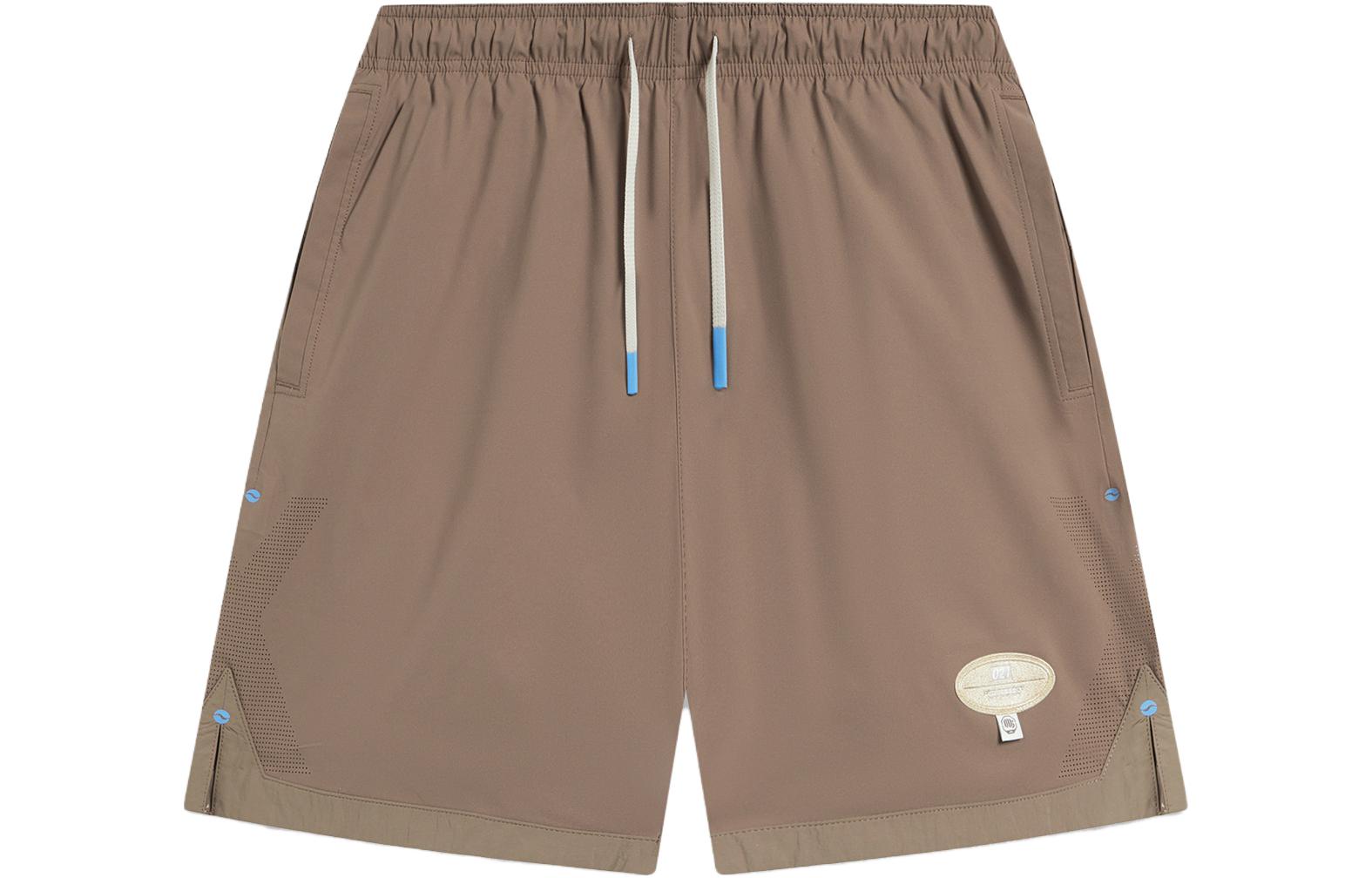 

Мужские повседневные шорты LiNing Badfive, Mushroom Brown