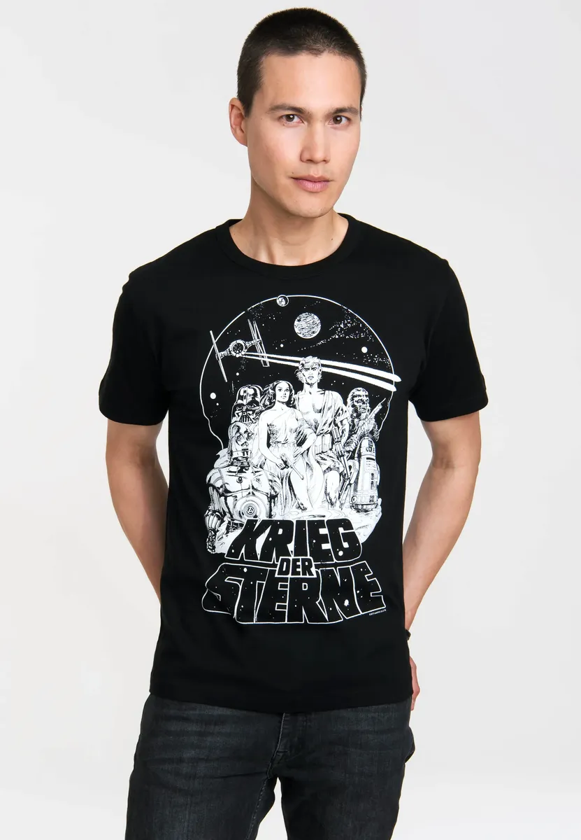 

Футболка Logoshirt "Звездные войны - Эмблема" с классным принтом спереди, черный