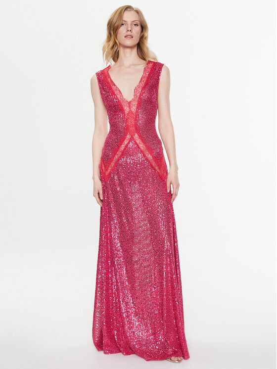 

Вечернее платье стандартного кроя Elisabetta Franchi, розовый