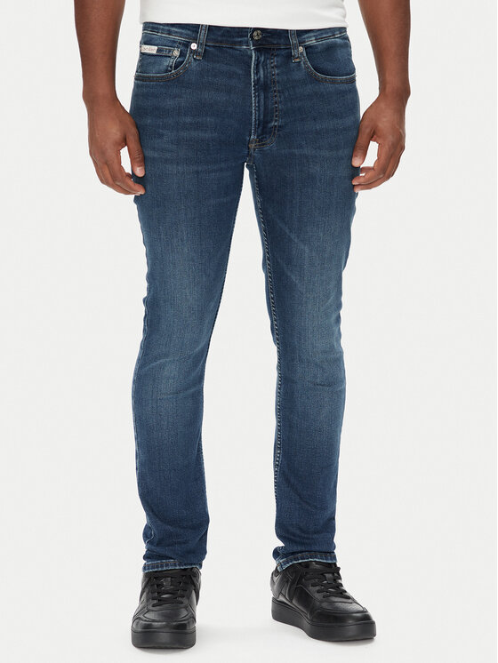 

Обтягивающие джинсы LV04RB720G Calvin Klein Jeans, синий