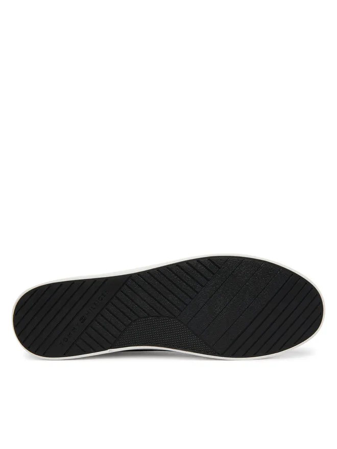 Tommy Hilfiger Тканевые кроссовки Th Hi Vulc Core Low Chambray FM0FM05818 серые — фото 4