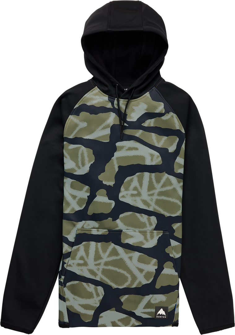 

Burton Толстовка Crown weatherproof hoodie graffiti camo/true black S