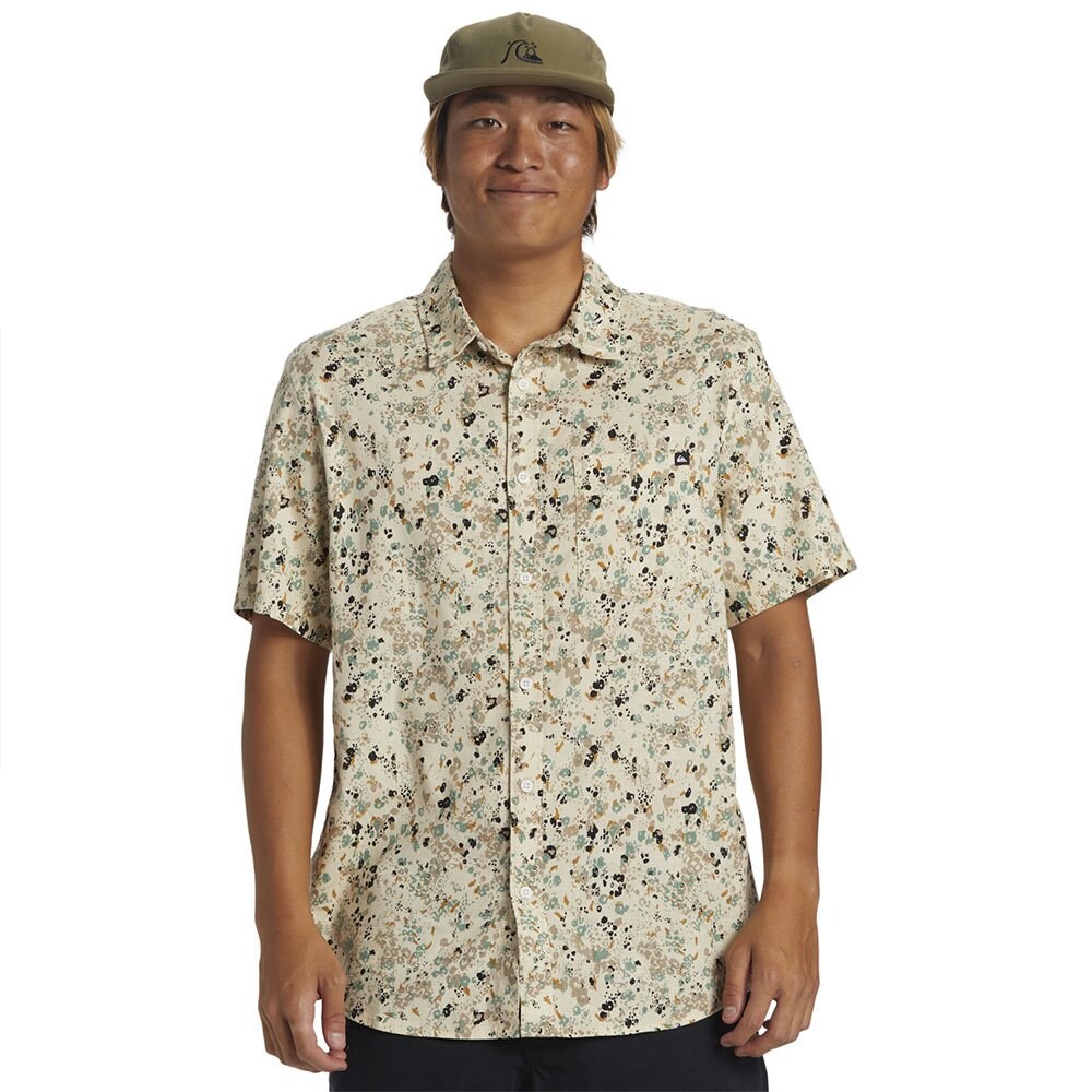 

Рубашка с коротким рукавом Quiksilver Fairwaycic, бежевый