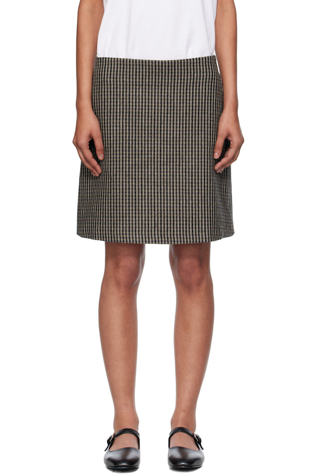 

Мини-юбка Adelma A.P.C., коричневый