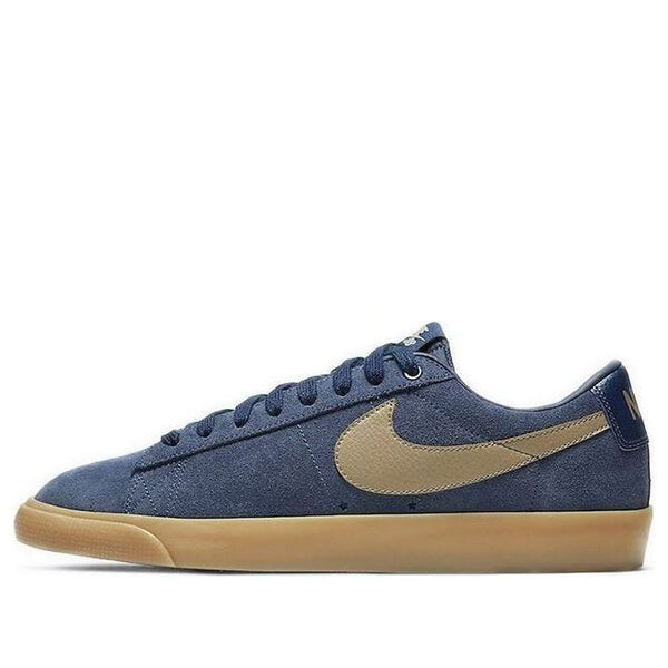 

Кроссовки блейзер низкие sb Nike, синий