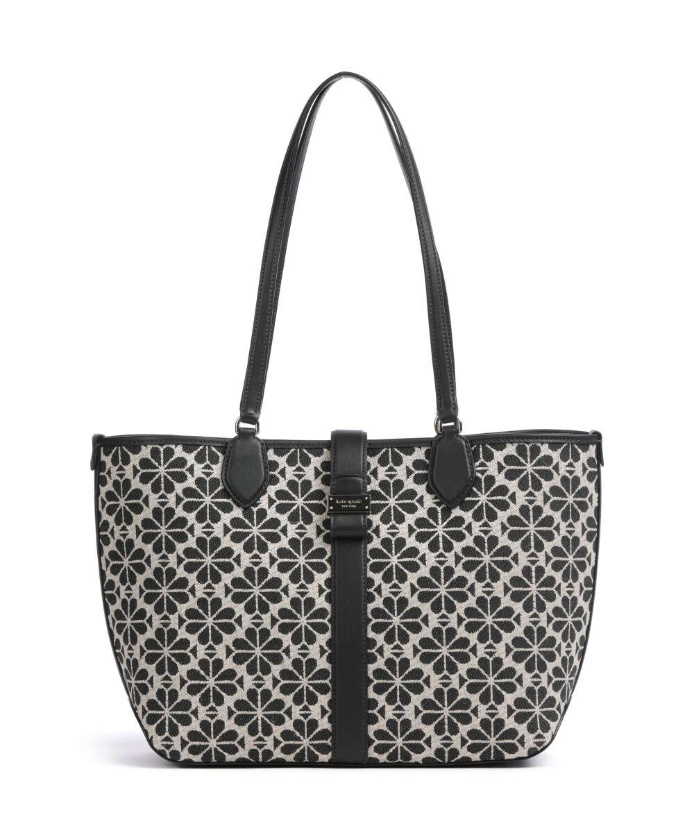 

Жаккардовая сумка-шоппер с цветком лопаты Kate Spade New York, бежевый