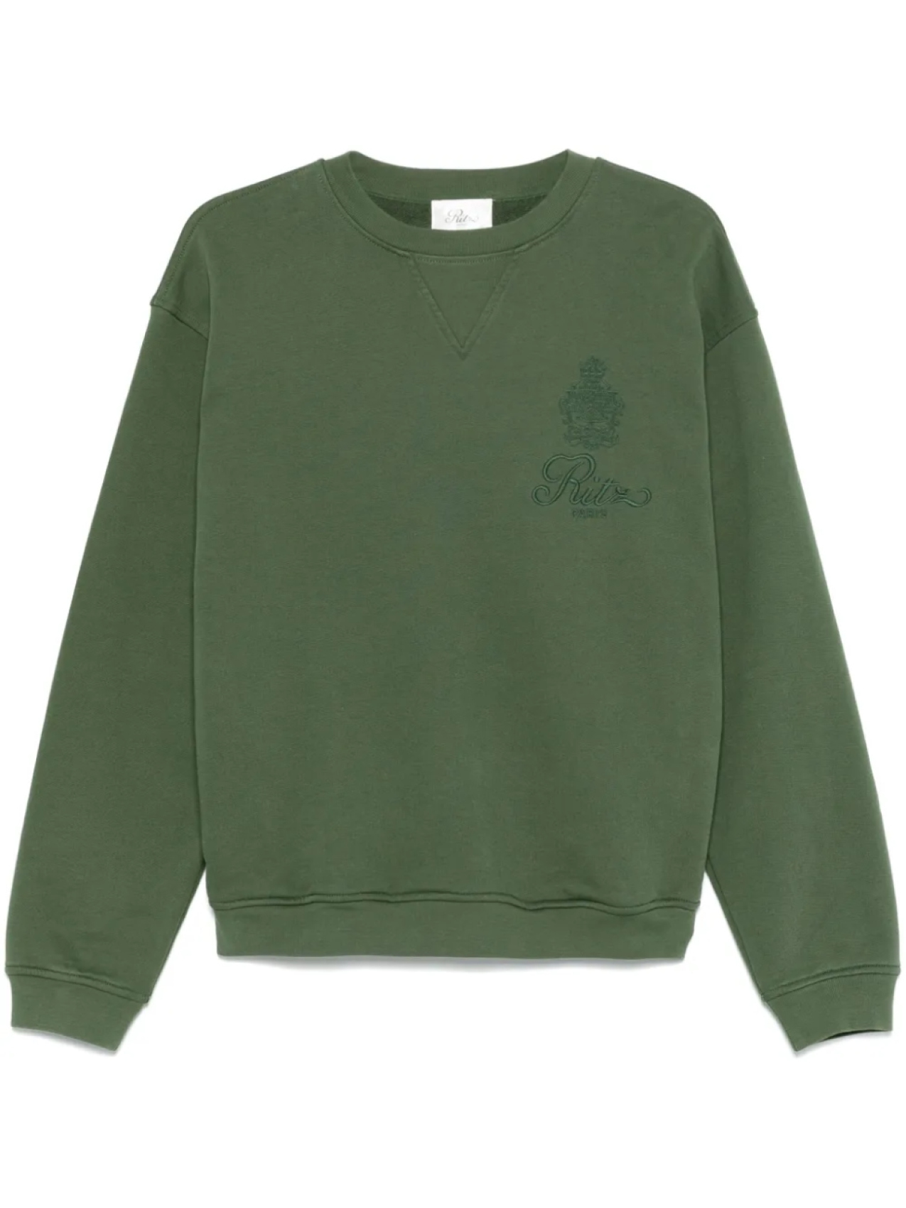 

FRAME x Ritz Paris толстовка с вышитым логотипом, зеленый