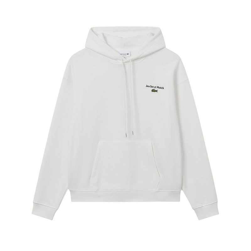 

Графический худи с капюшоном LACOSTE, 70V/экрю
