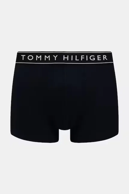 Комплект трусов Tommy Hilfiger Essential Logo Waistband, 3 предмета, черный — фото 2
