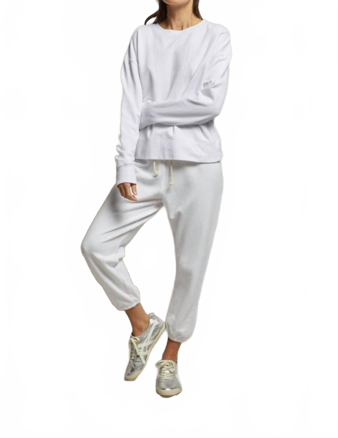 

Спортивные штаны Johnny в белом цвете PERFECTWHITETEE