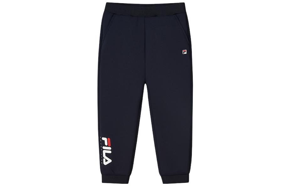 

Детские вязаные спортивные штаны королевский синий FILA KIDS