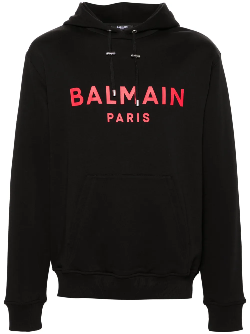 

Худи с логотипом Balmain, черный