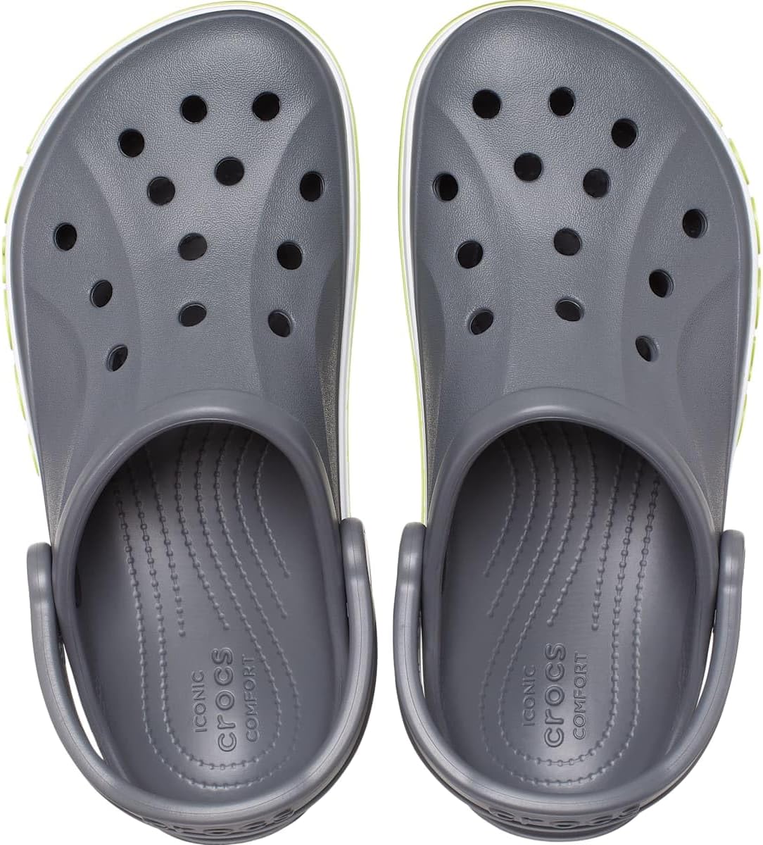 Унисекс сабо Crocs Bayaband, серый — фото 4